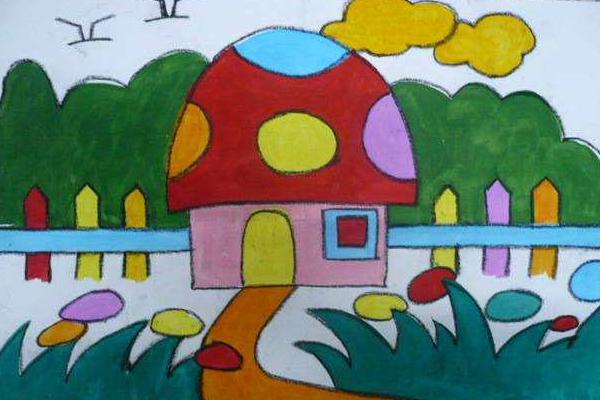 蘑菇簡筆畫（圖解步驟） 蘑菇怎么畫