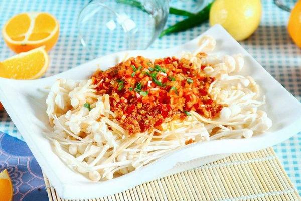 涼拌金針菇正宗做法 涼拌金針菇怎么做簡單又好吃