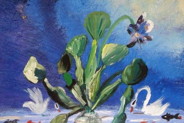 水葫蘆怎么畫（圖解步驟） 如何教兒童畫畫