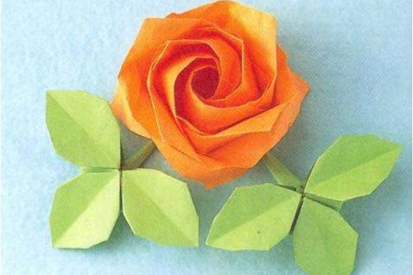 薔薇花折法圖解 薔薇花怎么畫