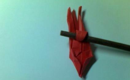 彼岸花的折法（圖解步驟） 彼岸花怎么畫