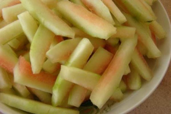 炒西瓜皮的做法 西瓜皮可以減肥嗎