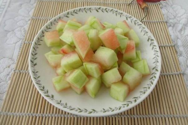 西瓜皮功效與作用 西瓜皮藥用價值