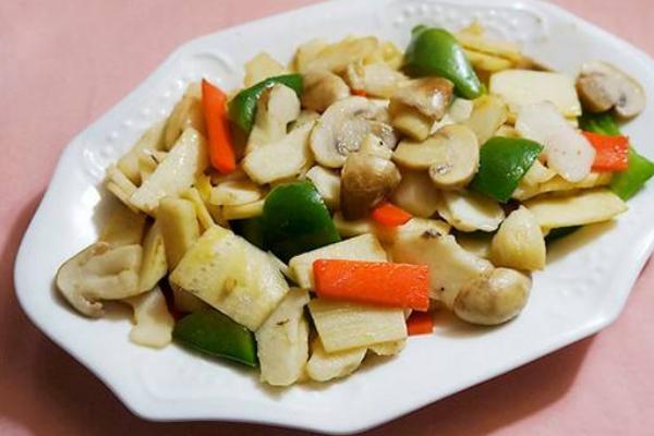 青椒松茸怎么做好吃又簡單 青椒松茸家常做法大全