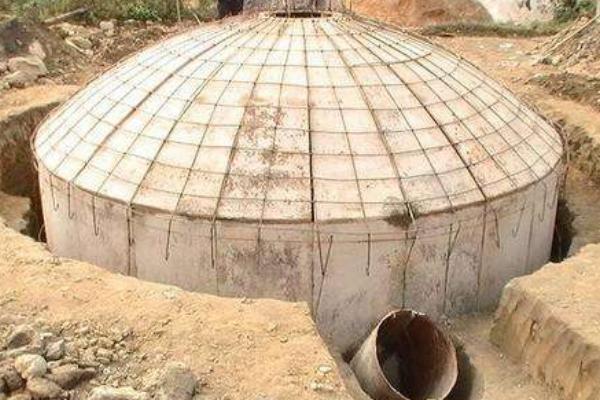 養豬場沼氣池設計（圖解） 500頭豬要多大沼氣池