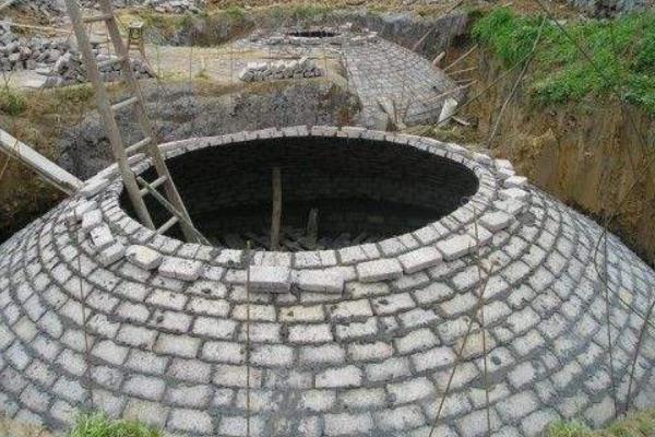 養豬場沼氣池設計(圖解) 500頭豬要多大沼氣池