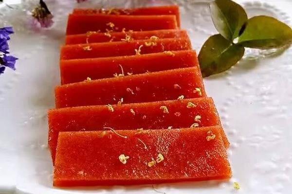 山楂糕的功效與作用及禁忌 山楂糕怎么做