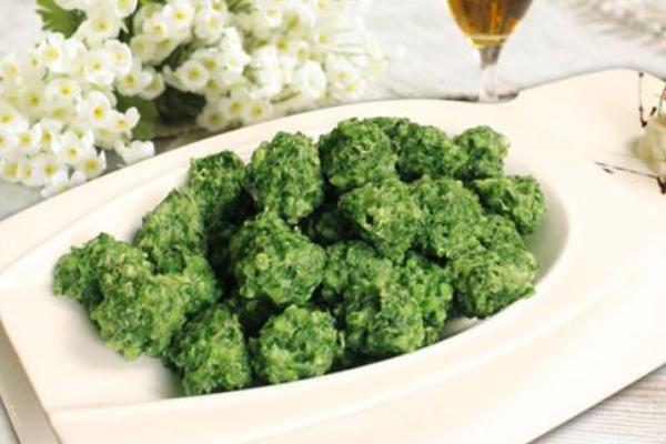 韭菜丸子怎么炸才翠綠 保持韭菜餡翠綠的方法
