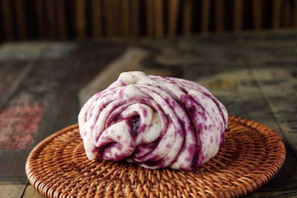 紫薯花卷最簡單的做法 紫薯糯米滋的做法