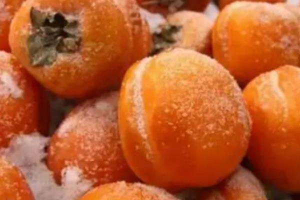 凍柿子的功效與作用 凍柿子怎么做