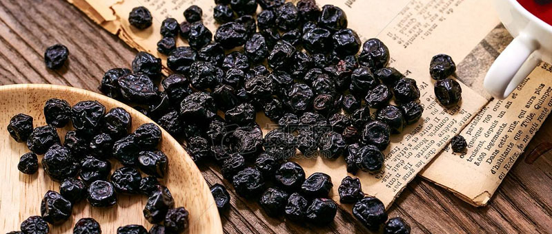 藍莓干的制作方法